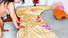 my sensual girlfriend rumpa21 with natural tits fucks passionately