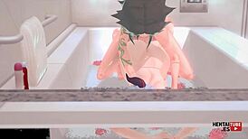 Genshin impact ganyu cosplay leads to steamed creampie in 3d hentai seduction