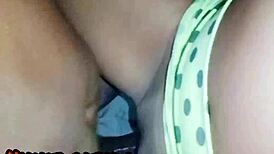 Wow, Peeling The Young Girl's Pussy On The Big Dick!