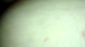 My girlfriend and I enjoy a casual doggy style session in our home.