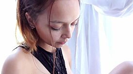 Karina Baru And Her Big Friend