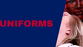 Two british girls playing and cumming hard together