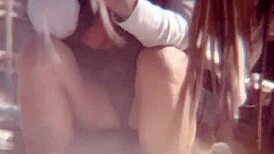 A mi vecina le gusta que le vea los calzones