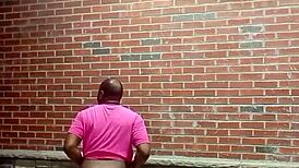 Private Strip Tease for Free While Faced Backwards in 70 Degree Weather