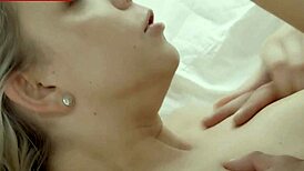 blonde teen intensely fucks boyfriend in morning