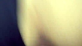 horny wife is squirting all over with her big ass shaking