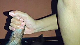 late night passion with girlfriend in bedroom