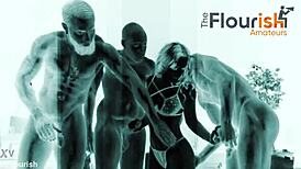 Amateur Hot Wife Bellav Gets BBC Gangbang!