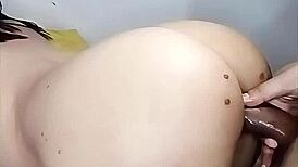 He cums in my pussy, leaving me pregnant in sheer lingerie