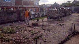 My Brick Layer Neighbor Fucks Me in an Uncompleted Building