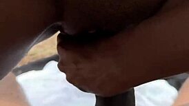 Risky Sex In Public POV - Busty Brunette Latina Rides A Cock In Nature
