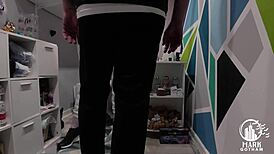 Sophie fox is a shoplifting slut who loves cum on tits