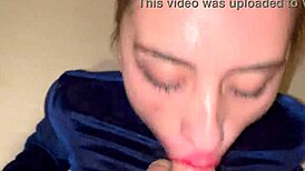 Very Hot She Puts On Makeup So I Can Piss On Her Very Sloppy Deepthroat
