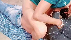 this bangali guy is having fun with his english mom in a group session