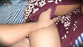 Stepmom alone at home, temptation leads to intimacy.