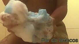 After a bath, I sat on a big dick and came so good!