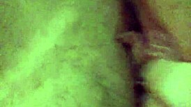 Young woman records solo session