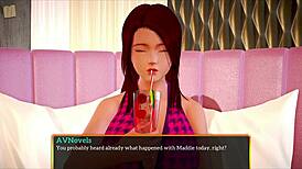 my new family 418 with brunette teen and big tits