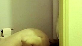 French woman records her solo outdoor session with toys