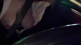why is artemisia love flashing her big tits while driving?
