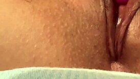 girl explores self in private