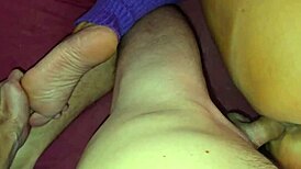 The Stepson Gets A Special Reward From His Stepmother In Lingerie