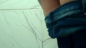 my friend placed a camera in the bar bathroom to record me peeing