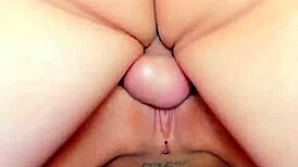 rough doggy fucking of a blonde who wants to carry a cock all night