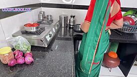 komal's second night of marriage, devr fucks her in kitchen