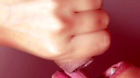 feeling the intense pleasure of uncensored japanese blowjob with cum in mouth close-up