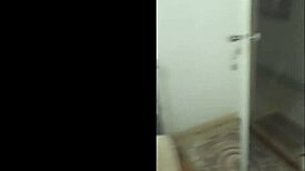 I snuck into my friends' house during the party and fucked a hairy pussy outdoors