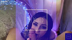 Stevie Moon Blow Job Foot Job & Facial!