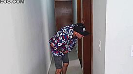 old mature guy fucks young girl in bathroom