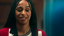 Olympo, nira, and osahia share stories in this brunette ebony compilation part one