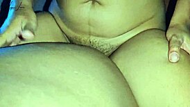 late night passion with girlfriend in bedroom