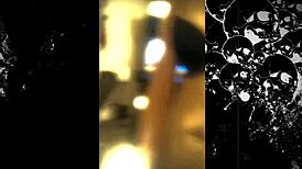 Amateur shemale khora self masturbates on webcam.