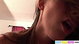 brookeskye with lesbian friend sharing intimate moments