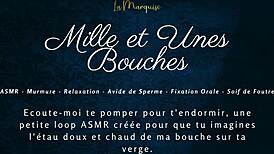 mille et unes bouches french asmr blowjob with dirty talk