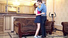 Watch this tattooed teen 18+ lover ride and suck in hardcore fantasy!