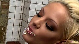 Impure Lesbians Spread Food on Bodies, Rubbing Themselves and Eating Each Other Out