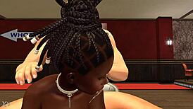 Anthea's First Porn Gangbang With Black Ebony Sluts