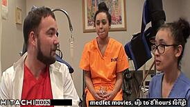 i'm the freshman gettin' that mandatory hitachi orgasm from the nurse - mia sanchez