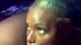 Queenko delivers a sloppy blowjob with deepthroat on monster cock