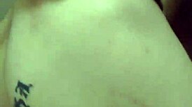 Macedonian couple explores double penetration with dildo