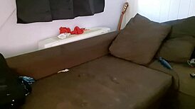 Damn, Uncut Ass Fucking On The Sofa!