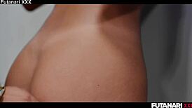 real life futanari - zuzu sweet takes deep hard dick from eve sweet