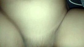 big girl with tight shaved pussy fucks until creampie in amateur video