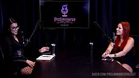 Carla Santos and Bia Hot Share Intense Moments in Podcast with Fetish Domination