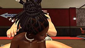 Anthea's First Porn Gangbang With Black Ebony Sluts