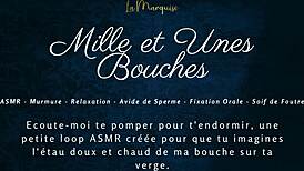 mille et unes bouches french asmr blowjob with dirty talk